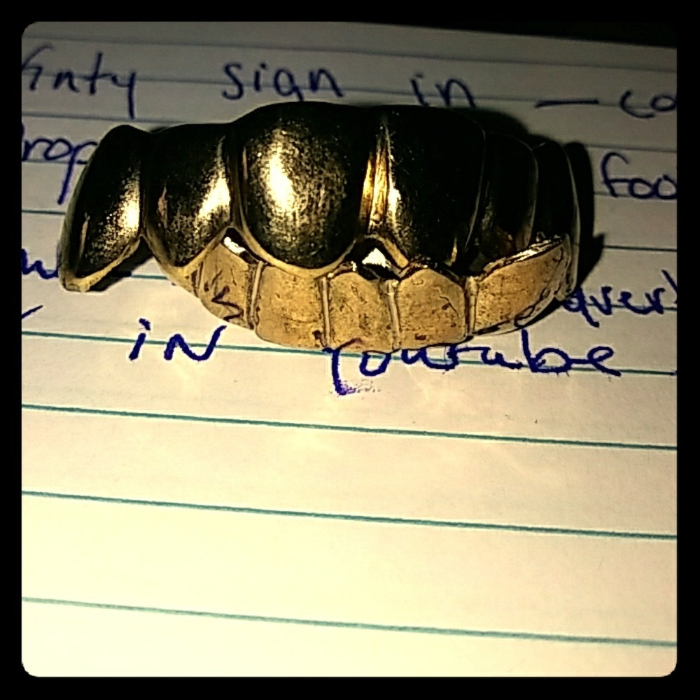 Gold grillz