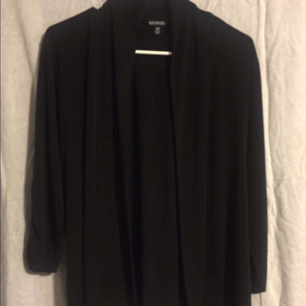 Black cardigan