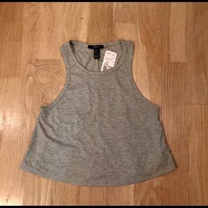 Ribbed Crop Tank