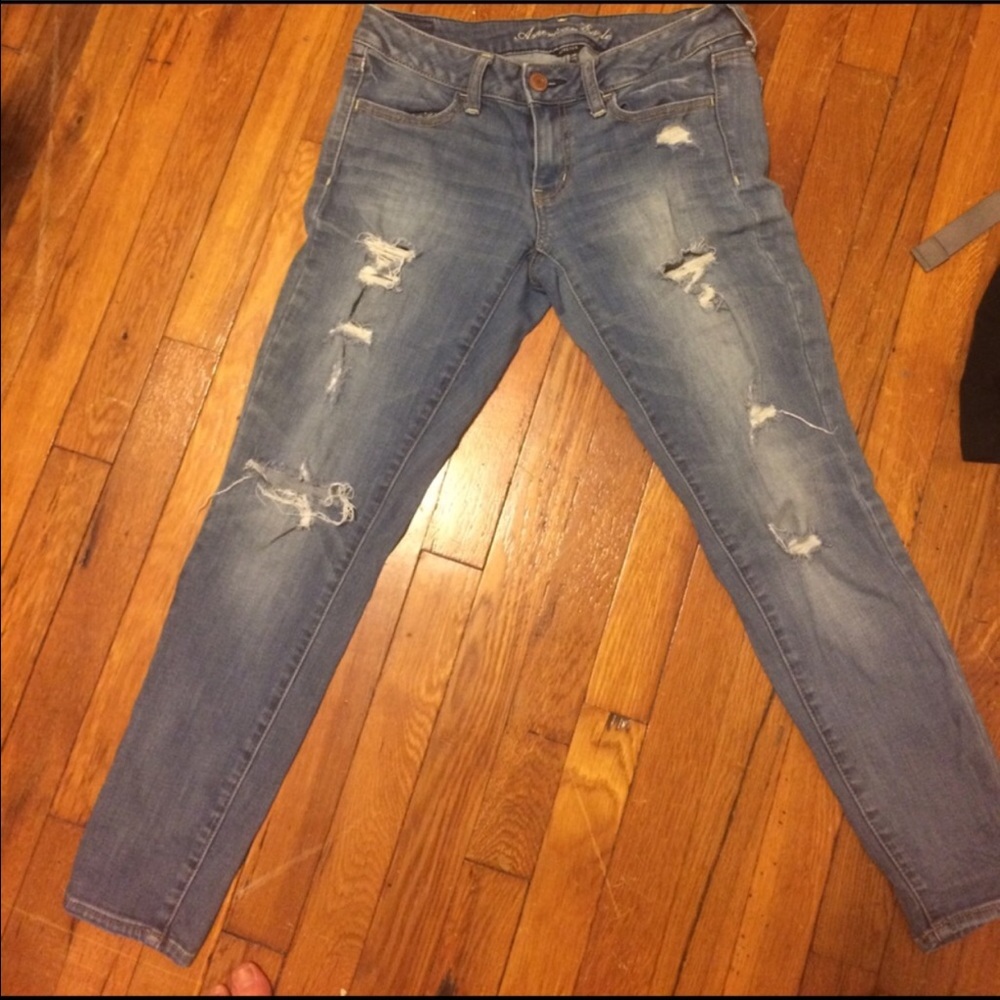 Ripped American Eagle Jeans