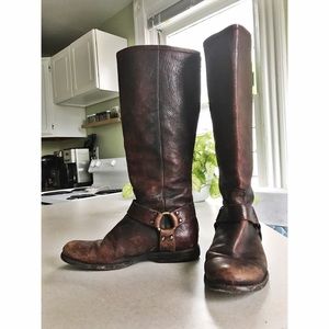 FRYE Phillip Harness Tall boot