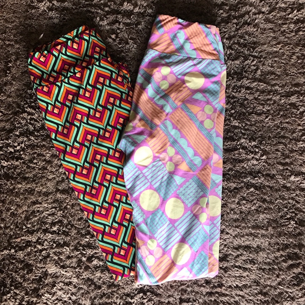 TWO LULA ROE LEGGINGS!