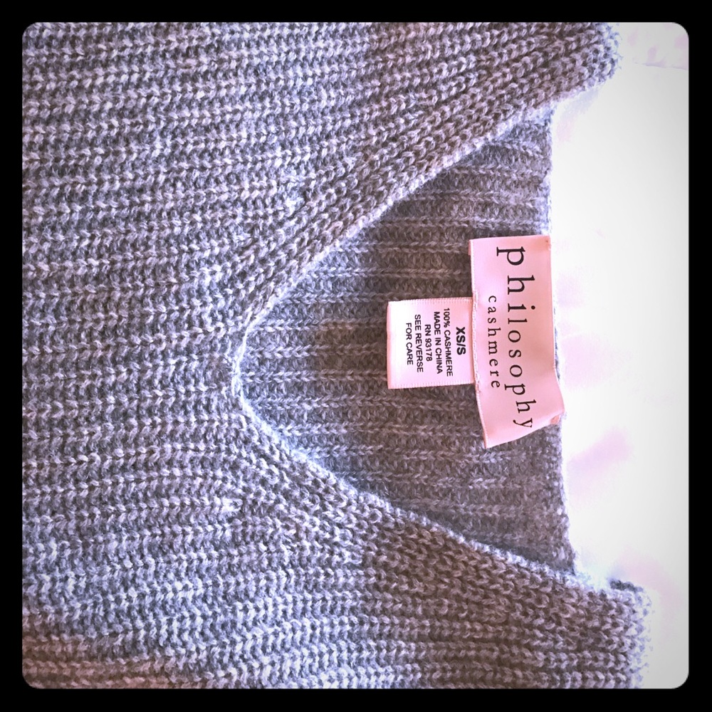 Philosophy Cashmere poncho XS/S