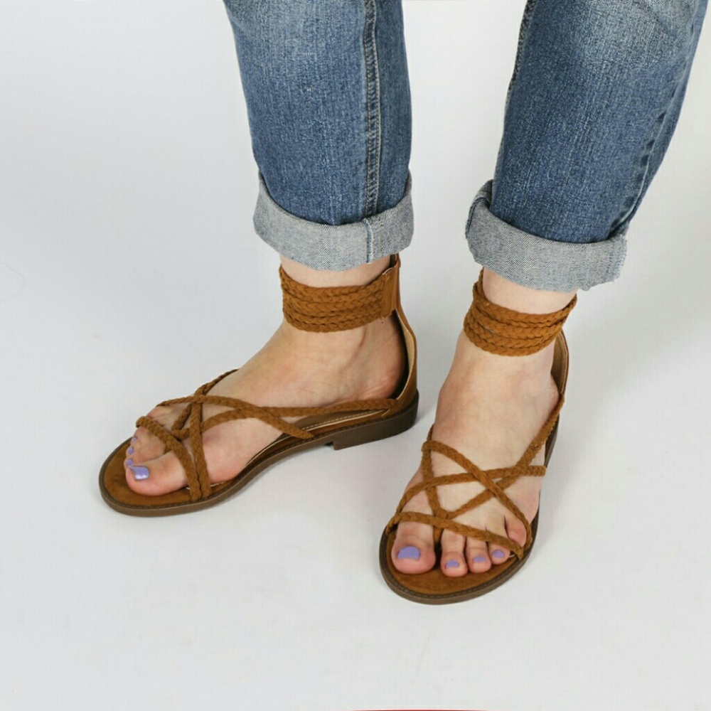 BOHO Braided strap sandal