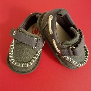 Baby Boy Canvas Boat Shoe