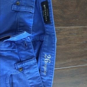 JCrew MatchStick Colored Jeans