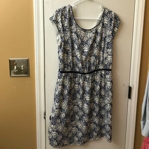 Loft floral print dress