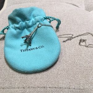 Tiffany's Eiffel Tower Necklace