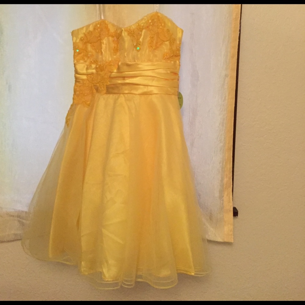 BNWT (Prom) Strapless Sweetheart Dress