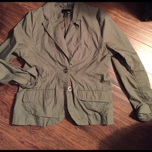 Army green spring jacket