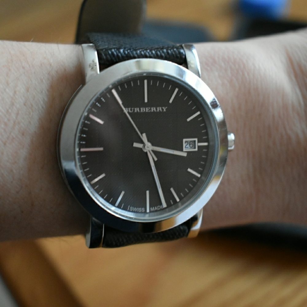 Burberry Smoked Check Watch