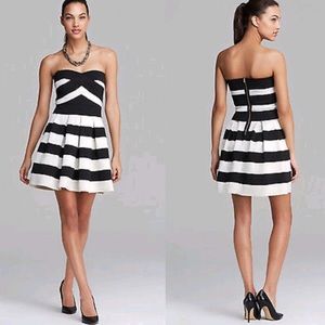 BCBGMaxAzria Strapless Party Dress