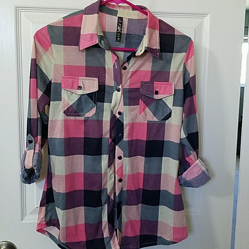 (SOLD) Cute Flannel