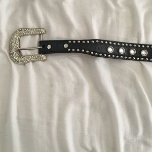 Sparkly rodeo girl belt from buckle size 28