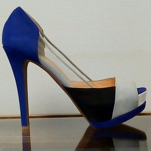 Gianni Bini Color Blocked Heels Size 11