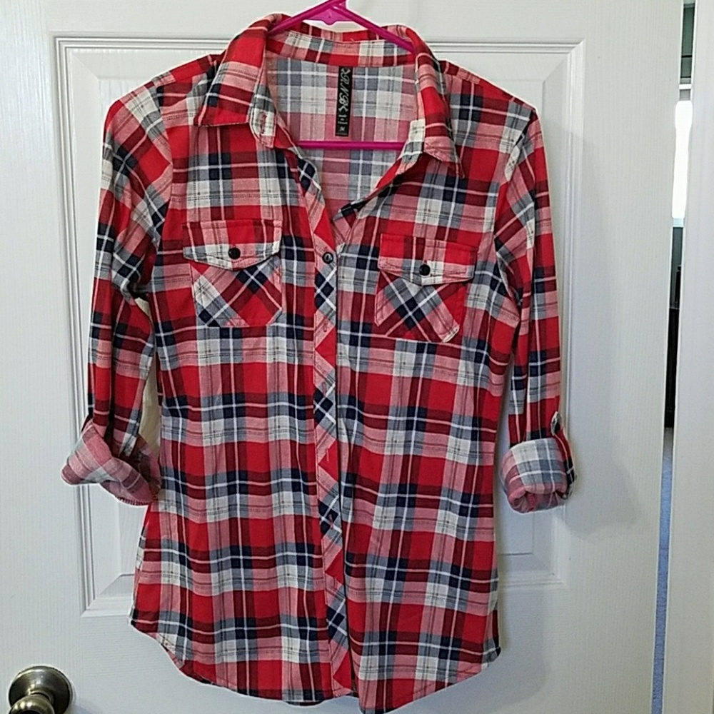 (SOLD) Cute Flannel