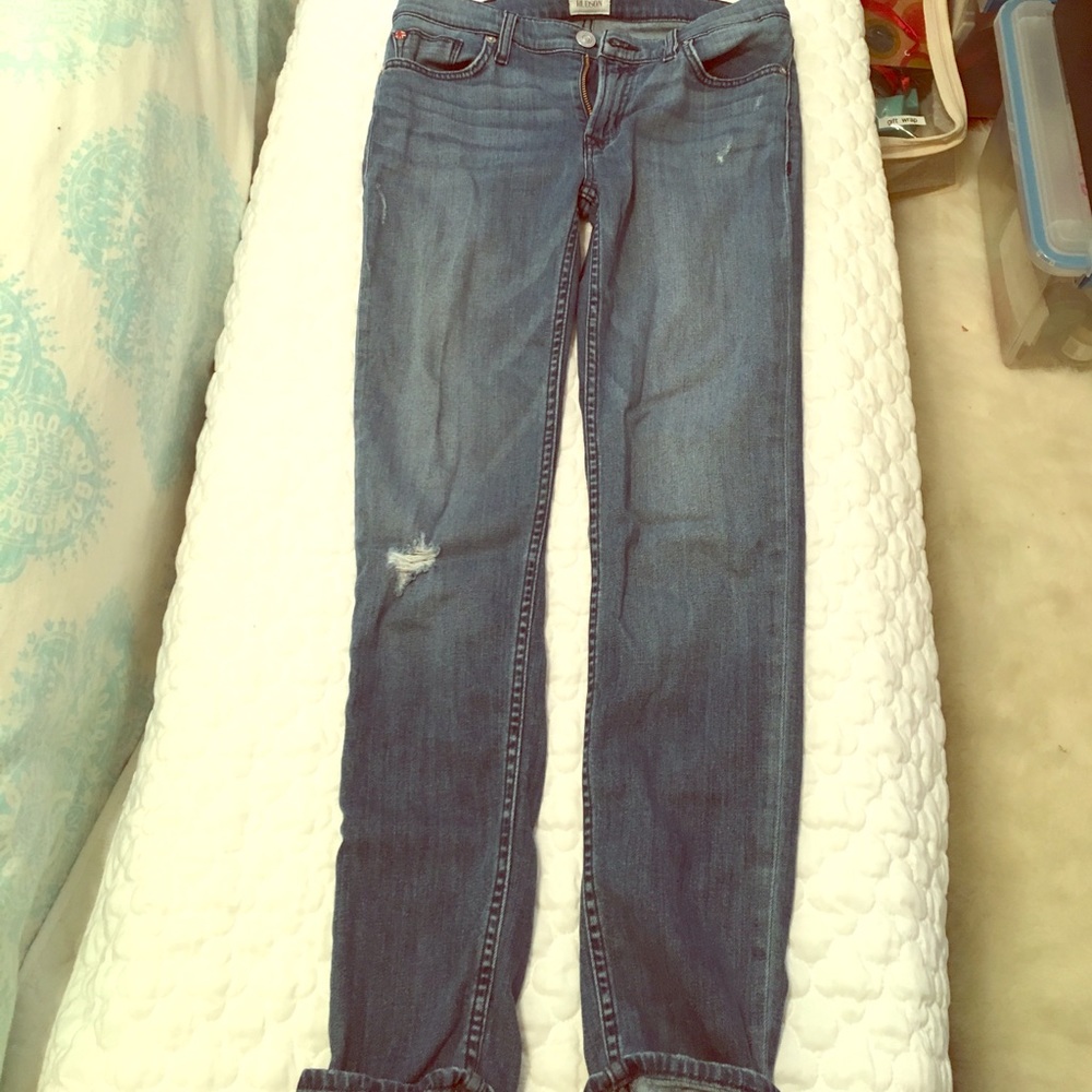 Hudson distressed jeans