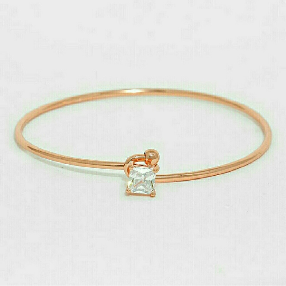 1 LEFT! Rose Gold Accent Bracelet - Picture 3 of 4
