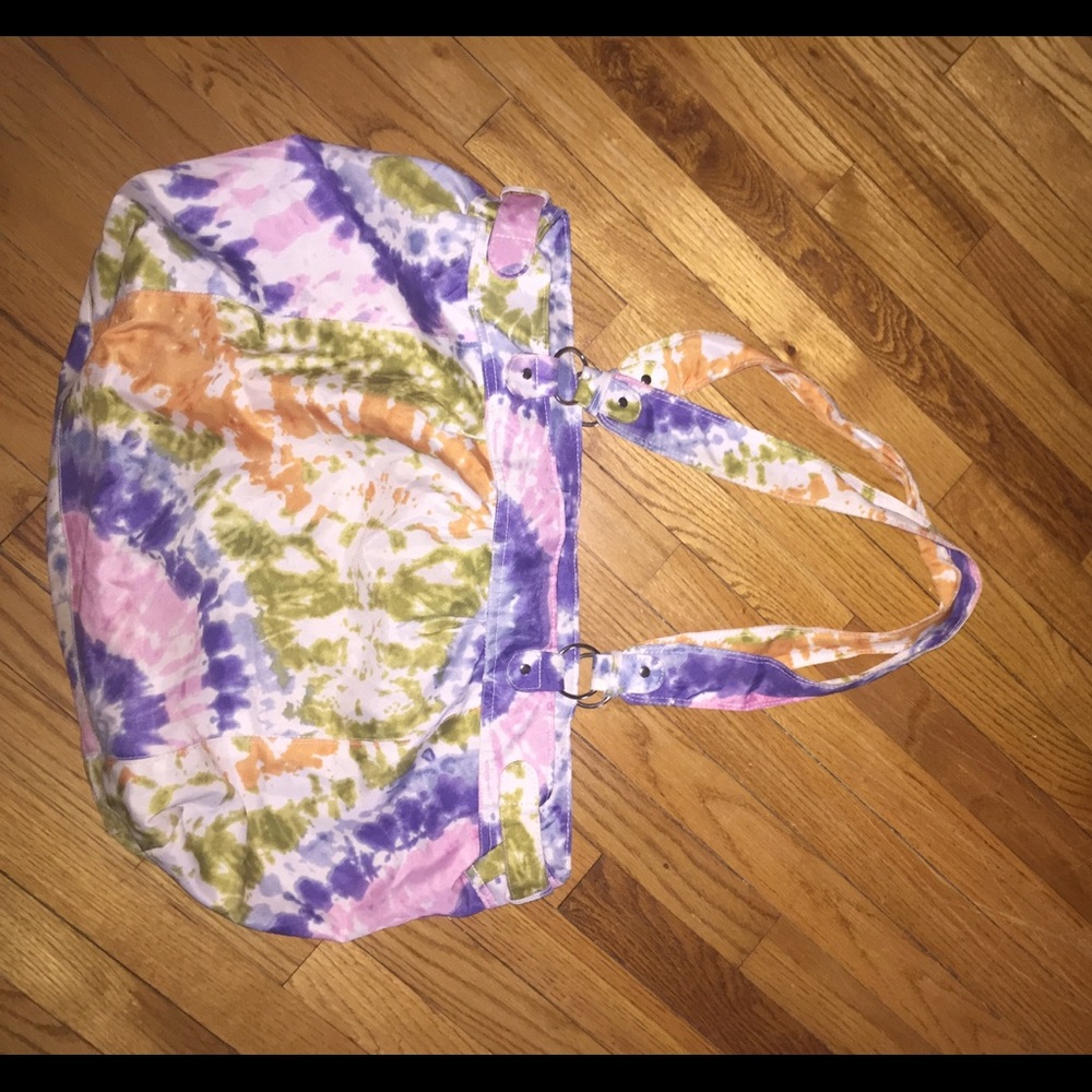 Tie dye large bag