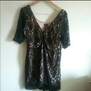 Torrid lace babydoll top