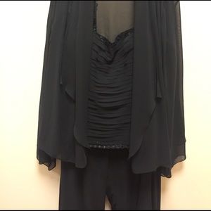 Plus size formal pant/skirt set