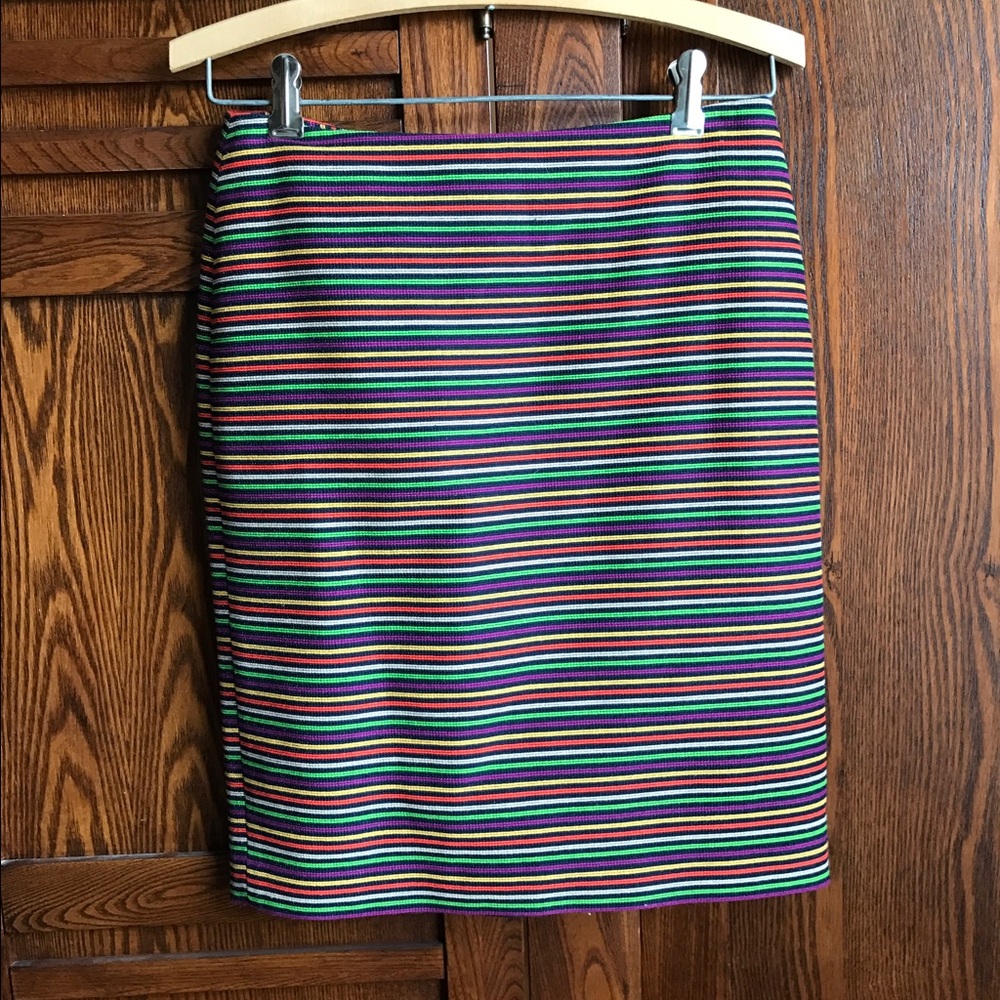 Talbots pencil skirt FUN PATTERN