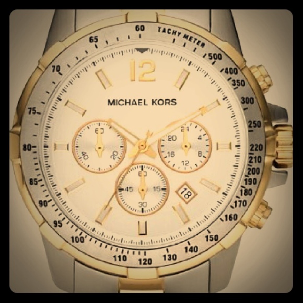 Michael Kors Two Toned Men's Watch