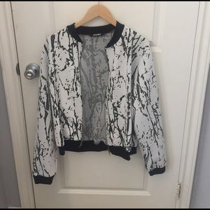 amazing black and white bomber
