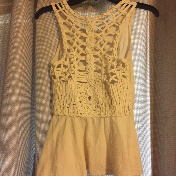 Free people peplum top - Picture 1 of 2