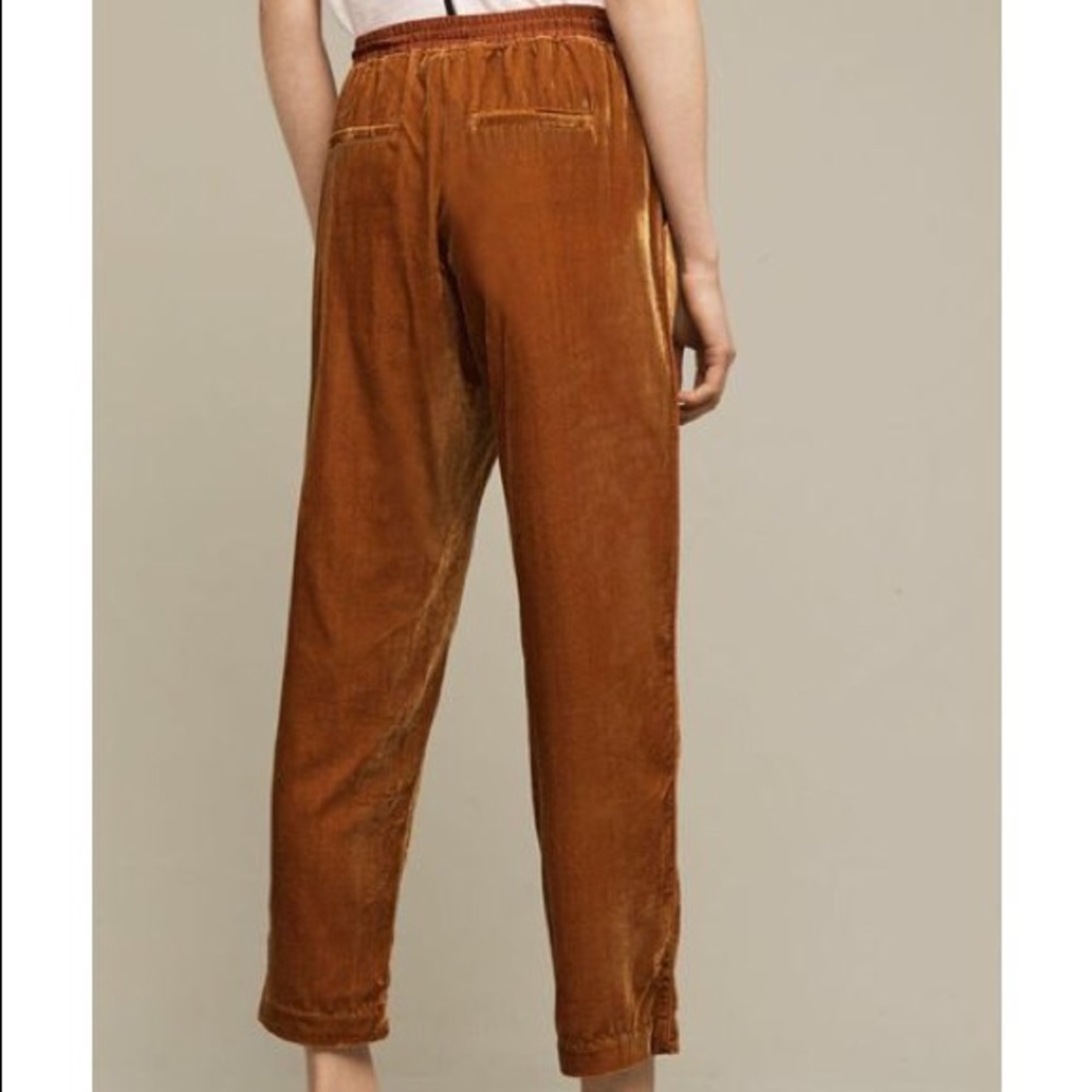 Anthropologie velvet pants - Picture 3 of 3
