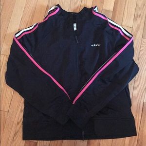 Women's Adidas zip up Hoodie /running jacket