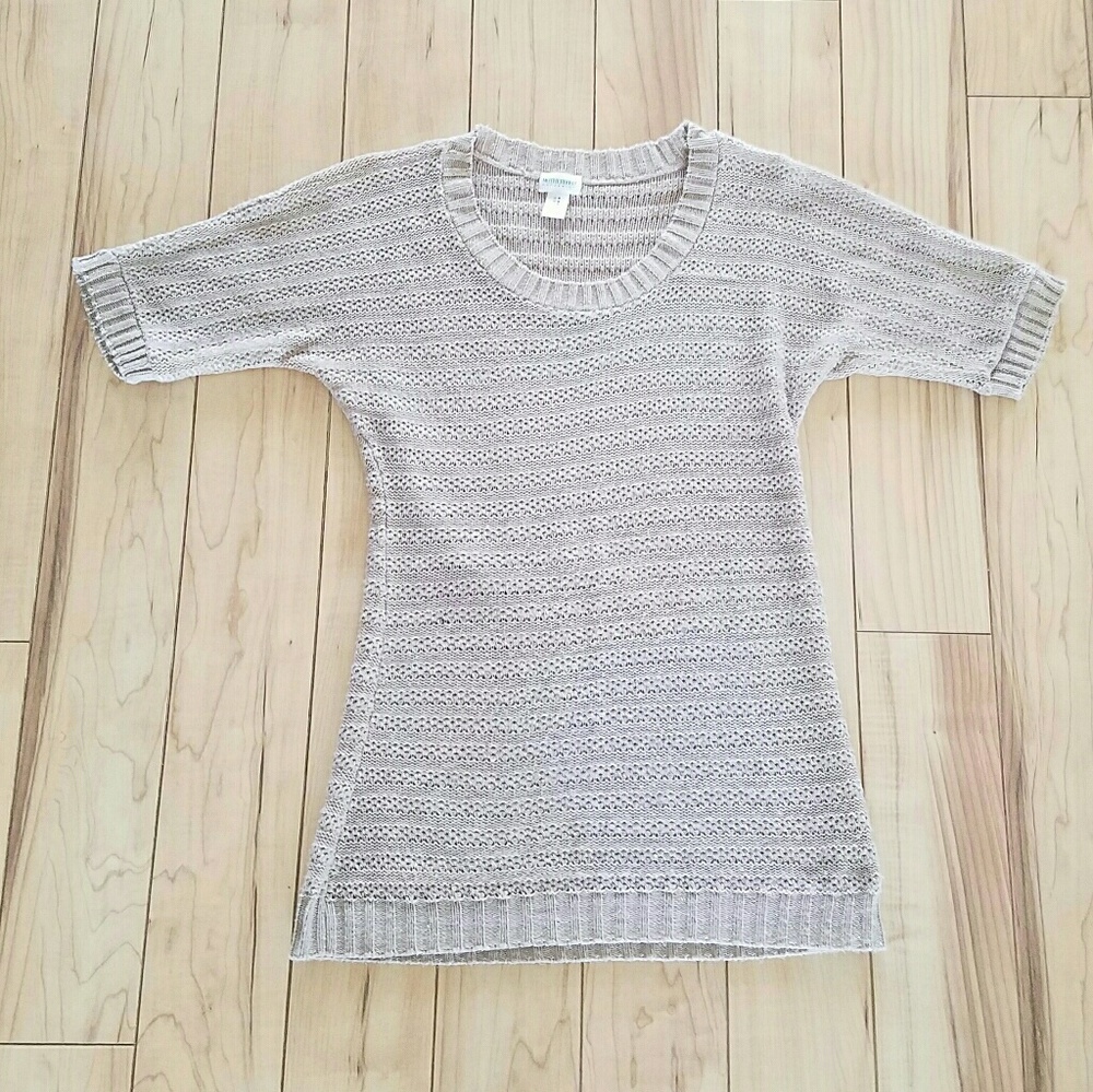 Motherhood Maternity Tan sweater  sz medium