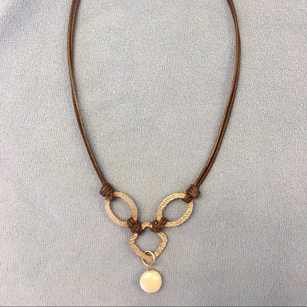 Silpada Sterling Silver/Pearl necklace