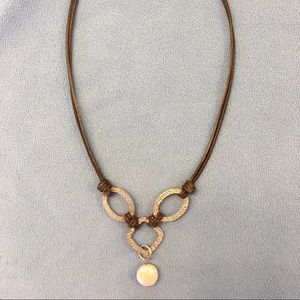 Silpada Sterling Silver/Pearl necklace