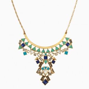 Stella & Dot Stone Tile Necklace - NWT