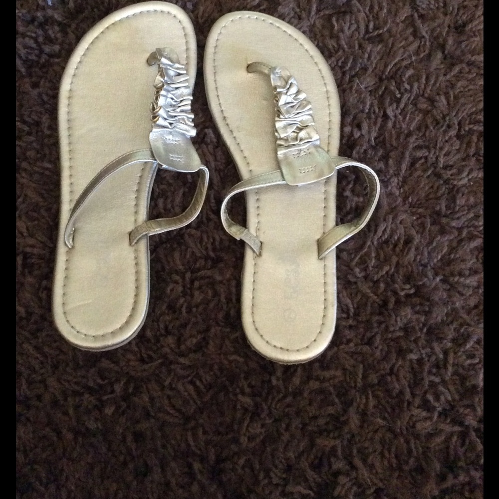 Silver Sandals