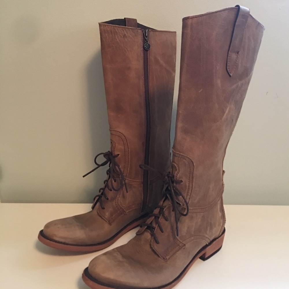 Liberty Black Distressed Boho Boot