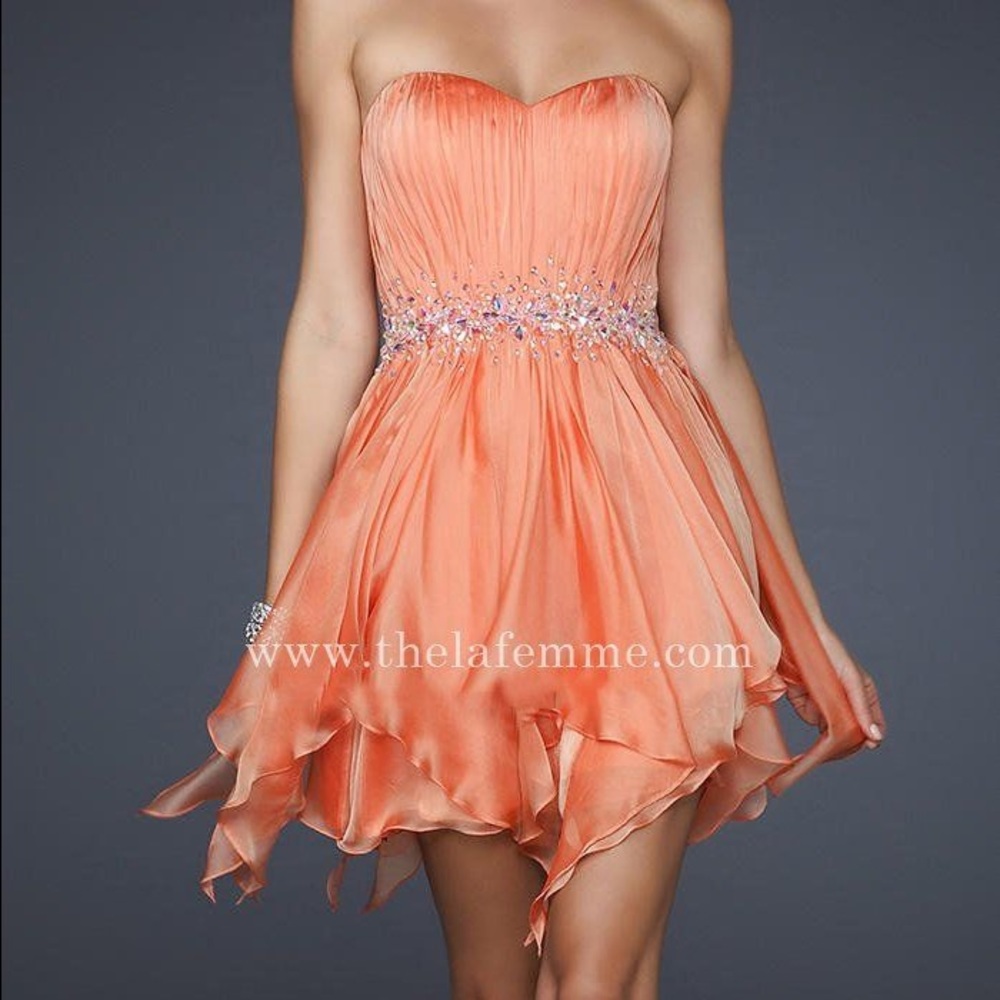 La Femme Prom Homecoming Dress
