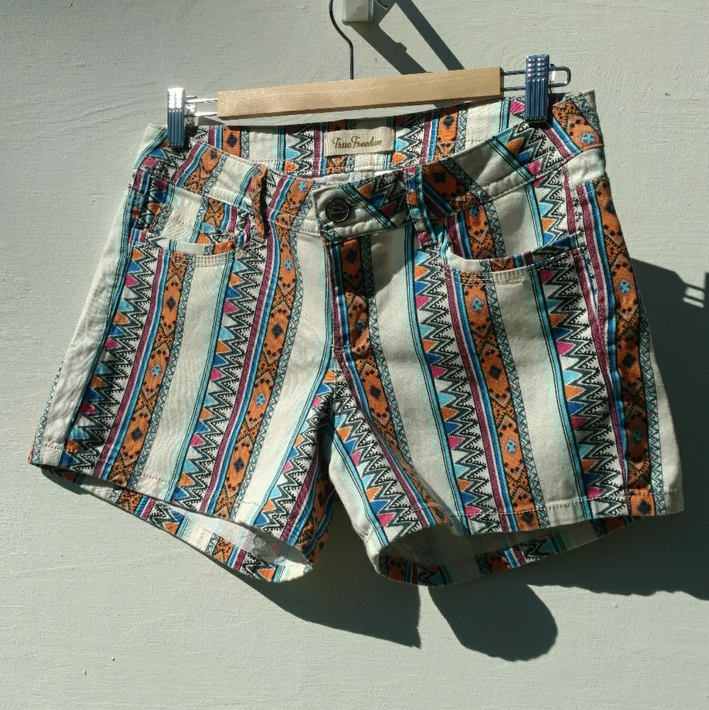True Freedom tribal shorts