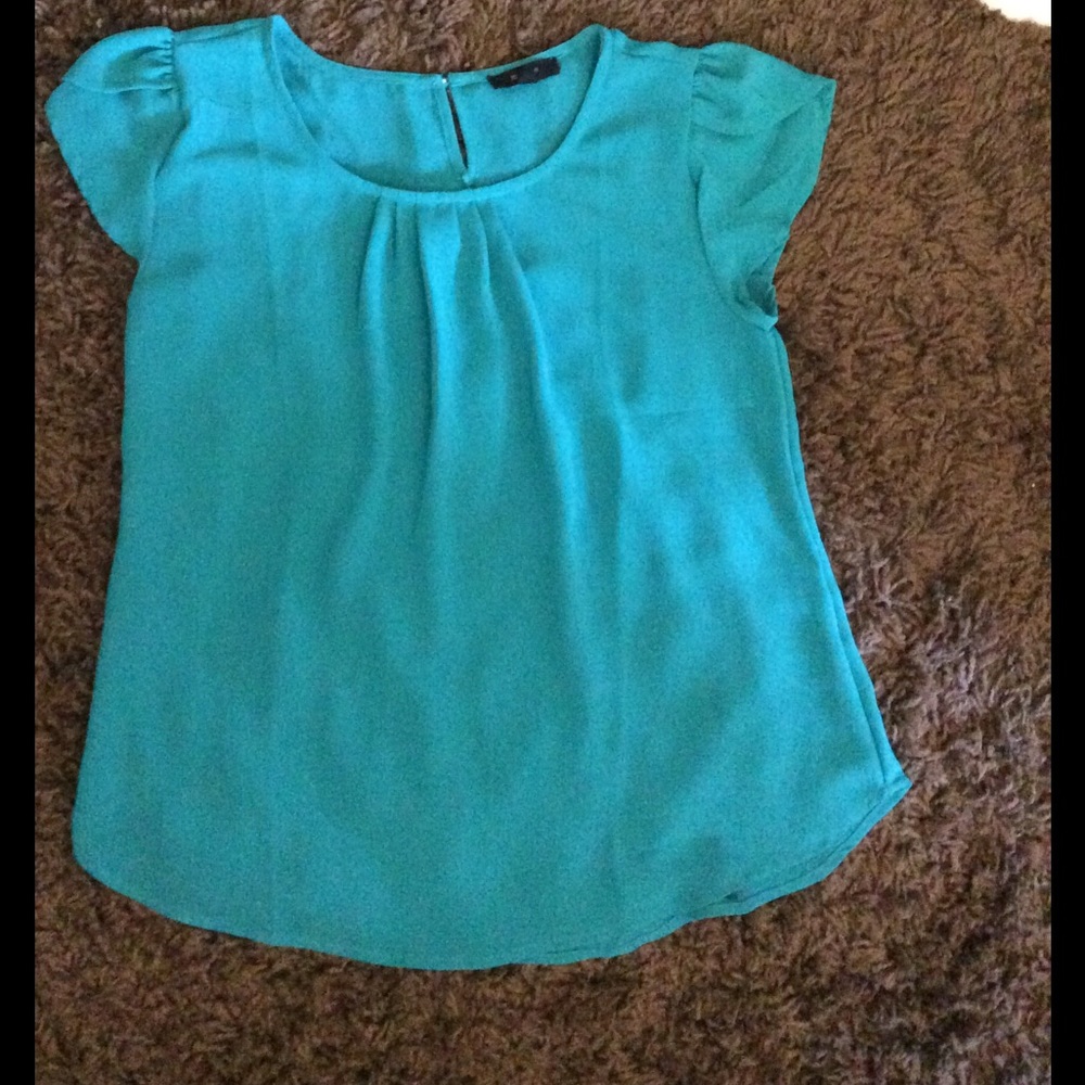 Teal Blouse