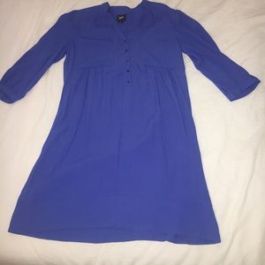 Blue anthropologie dress