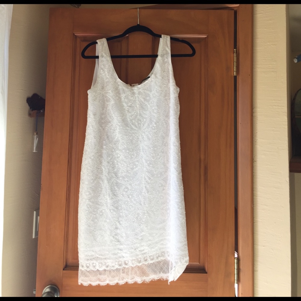 Elie Tahari Embroidered Dress