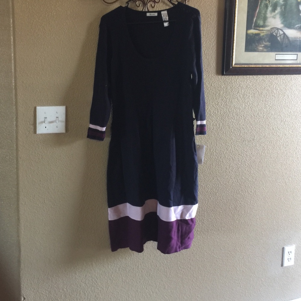 Liz &Co. sweater dress size xlarge  new