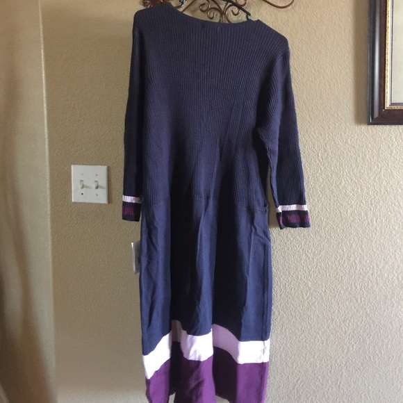 Liz &Co. sweater dress size xlarge  new - Picture 3 of 4