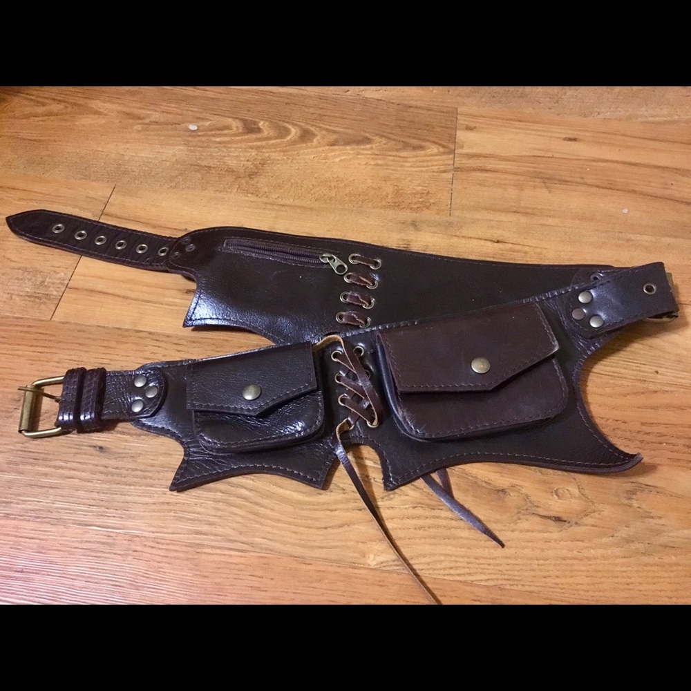 Coachella is coming! Leather festival utility belt