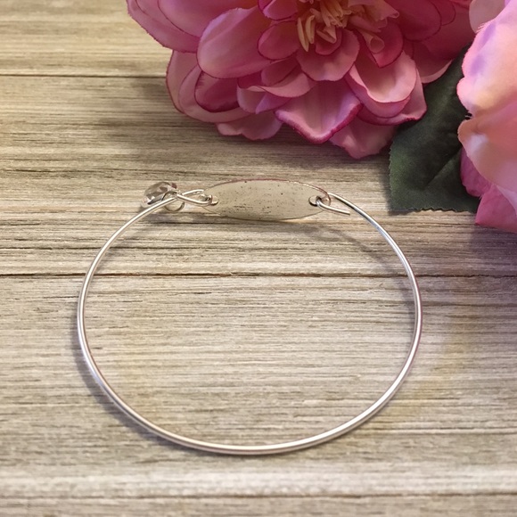 Hide Your Crazy Charm Bangle Bracelet - Picture 2 of 3