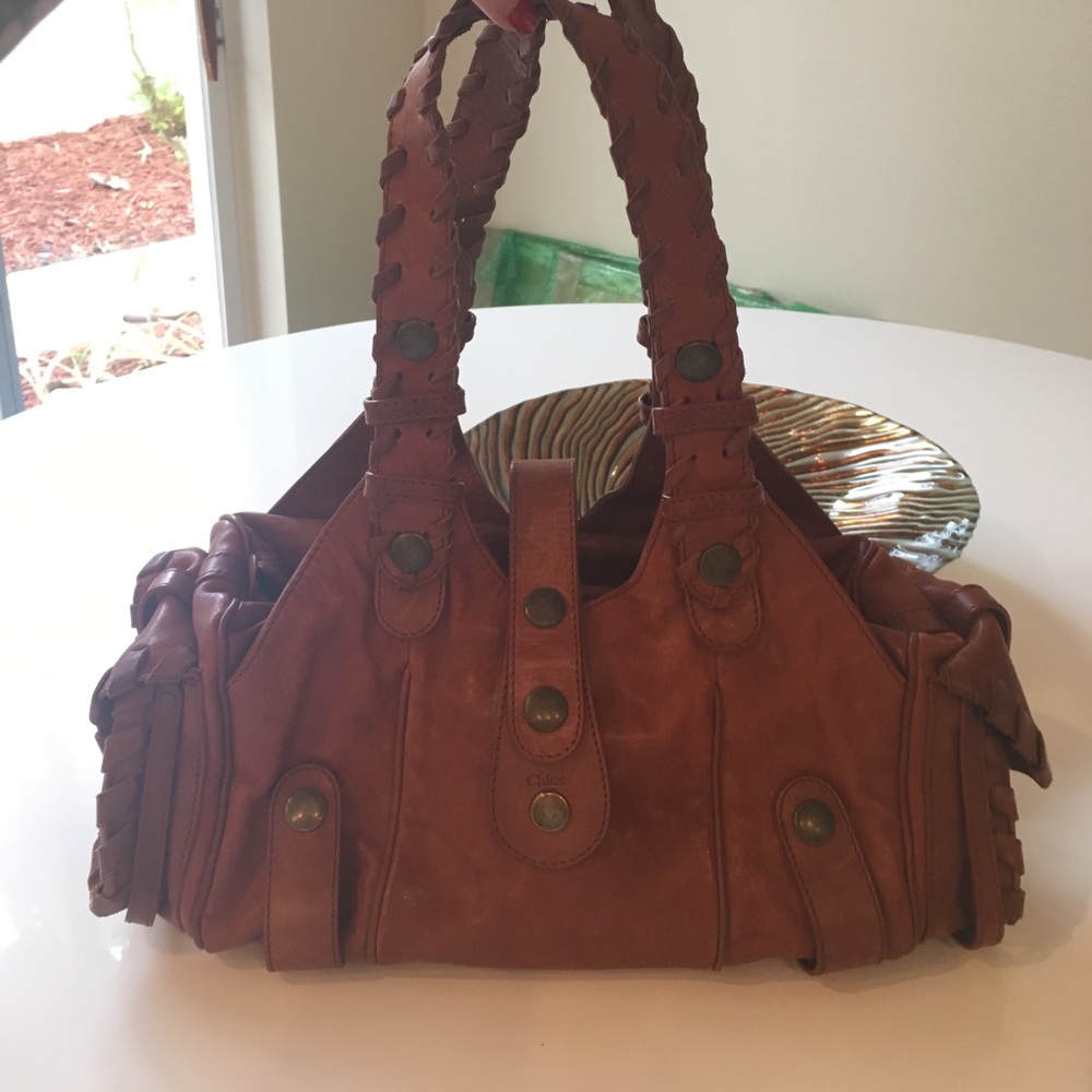 100% Authentic Chloe Silverado shoulder bag