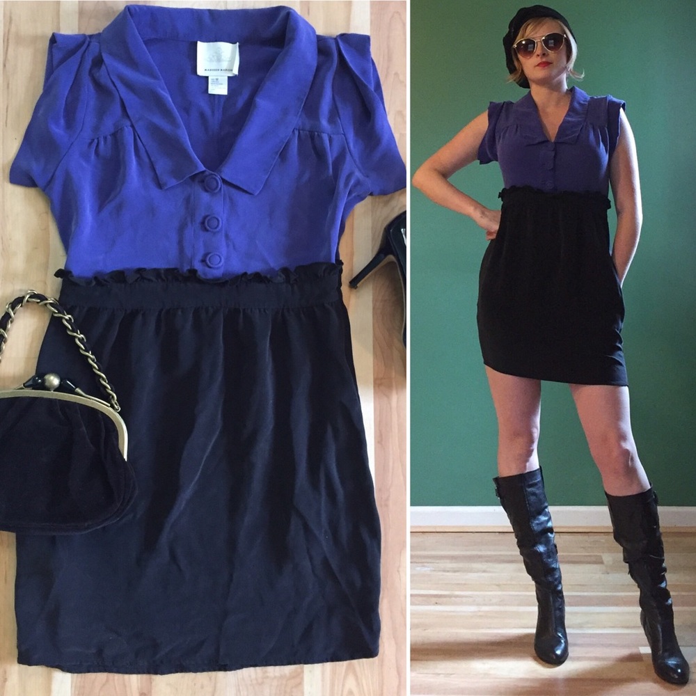 Madison Marcus Silk Dress Medium