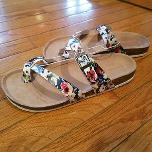 Madden Girl Floral Sandals