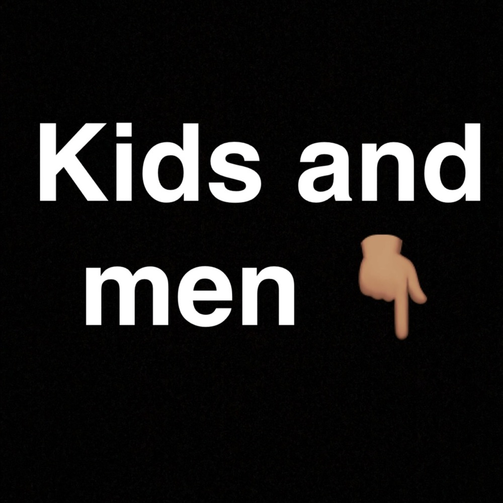 Kids and men at the bottom 😉